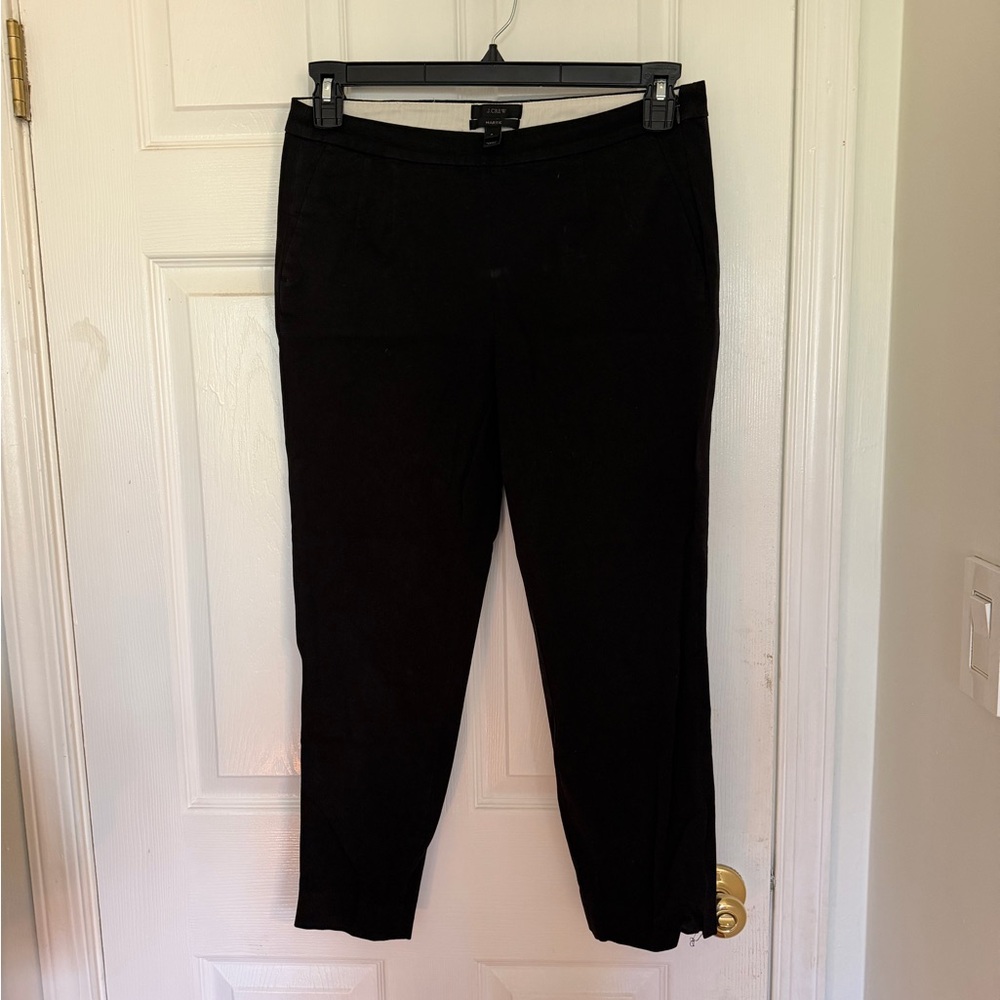 J. Crew Black Women's Straight Leg Pants